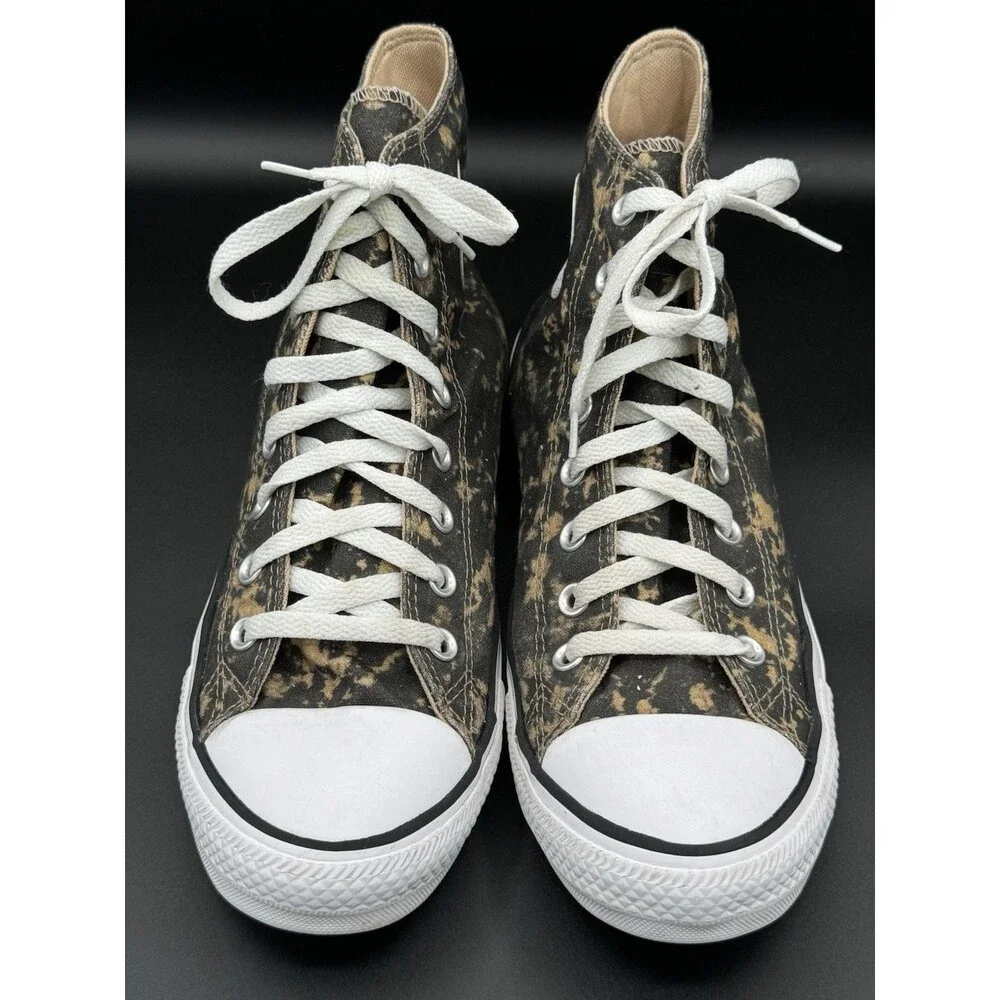 Converse Chuck Taylor All Star Hi Dip Dye ‘Black Hemp’ Shoes Men’s 10 Women’s 12 - Picture 4 of 10